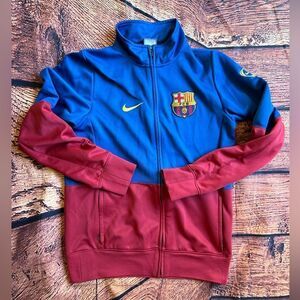 Women’s BARCELONA‎ SPAIN 2009/2010 TRAINING JACKET CAMISETA SIZE S NIKE